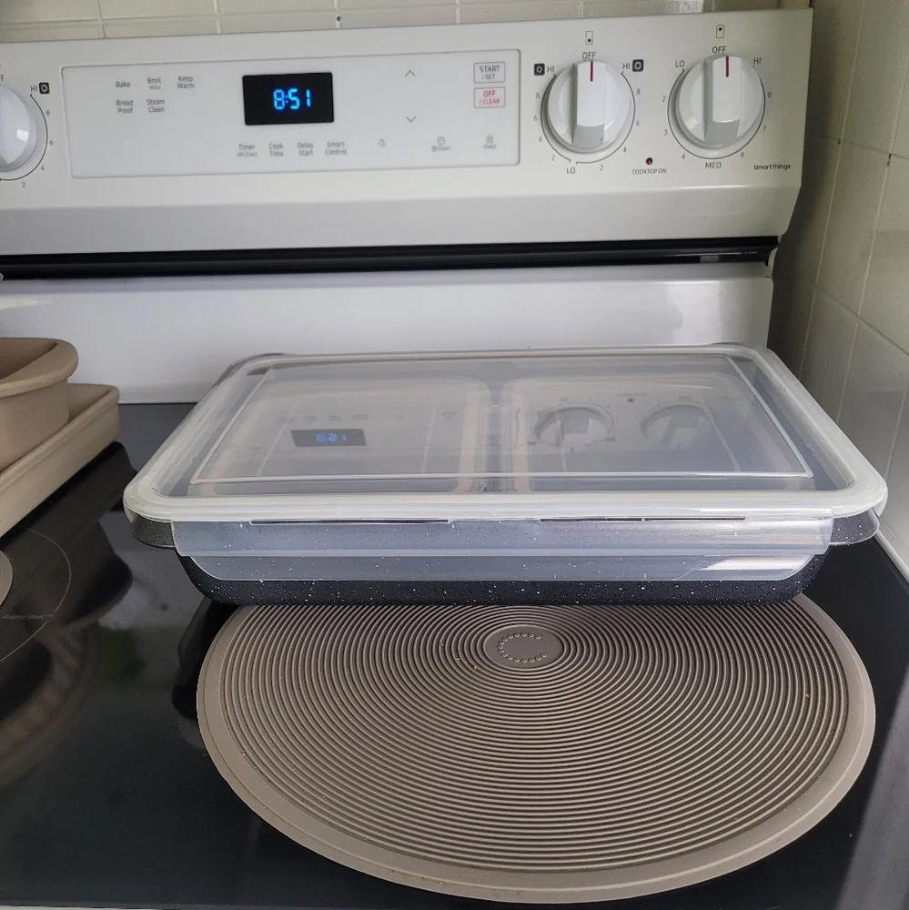 Curtis Stone 6-Piece Bake & Store Set, Gray - Picture 3 of 5